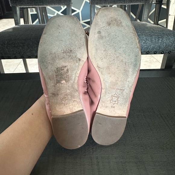 Tory Burch Pink Size 5 Ballet Flat Square Toe - Picture 7 of 12